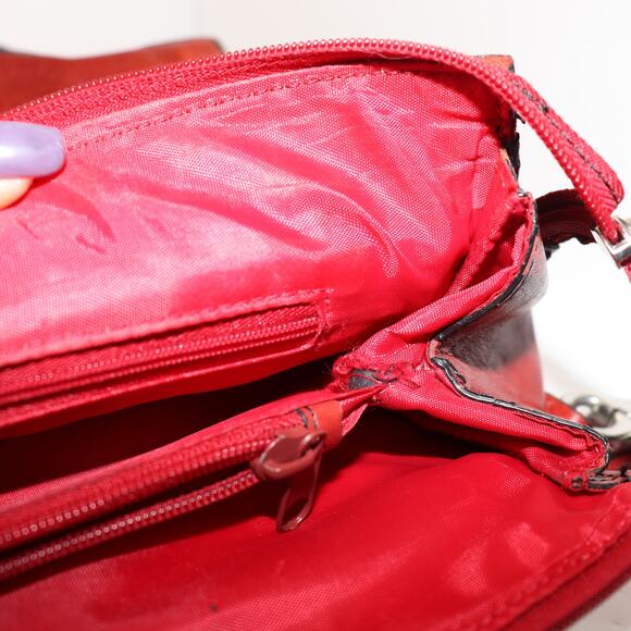 Wilsons Leather Red Shoulder/Briefcase Bag - Read description - Picture 10 of 12